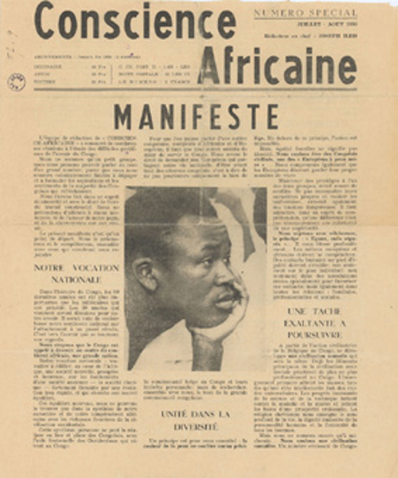 Le manifeste de Conscience africaine - 29 juin 1956
