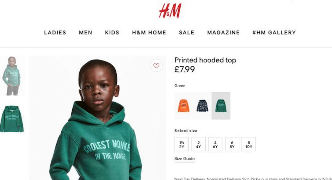 Publicité raciste H&M